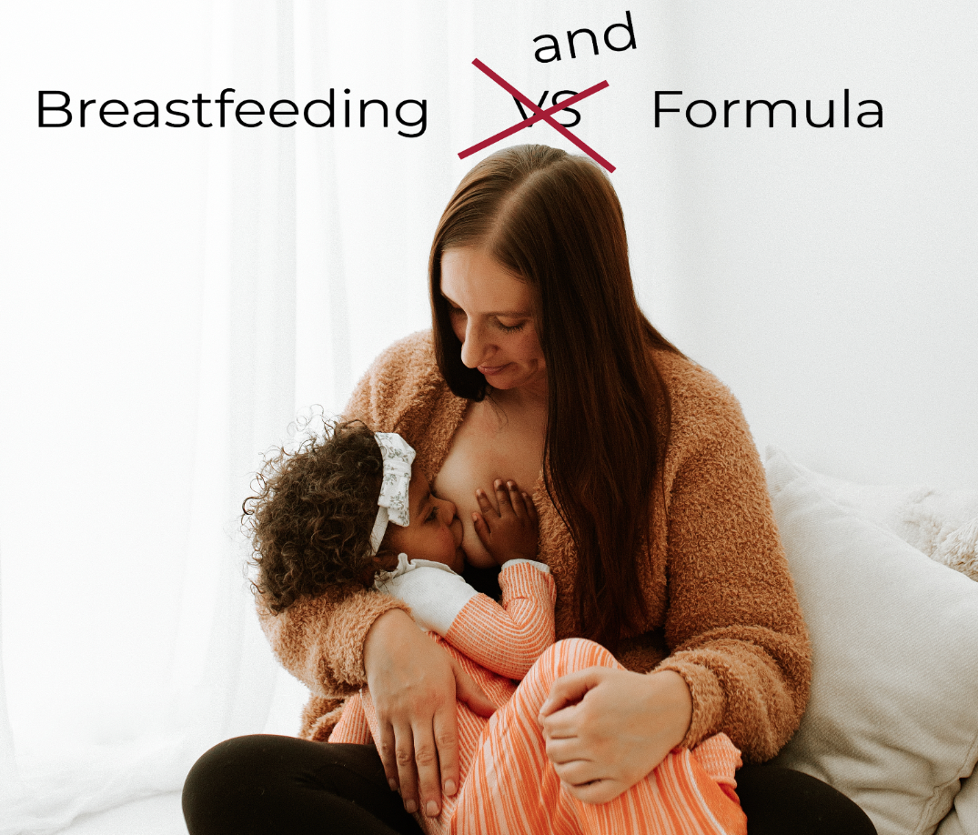 Can i give my newborn formula fashion and breastmilk