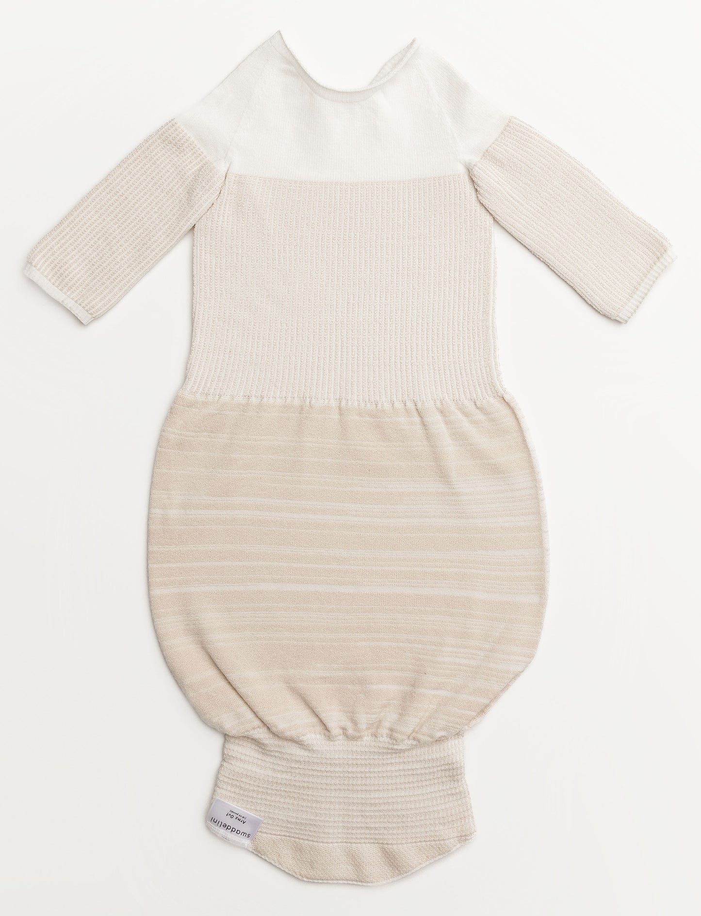 A bamboo transition swaddle.