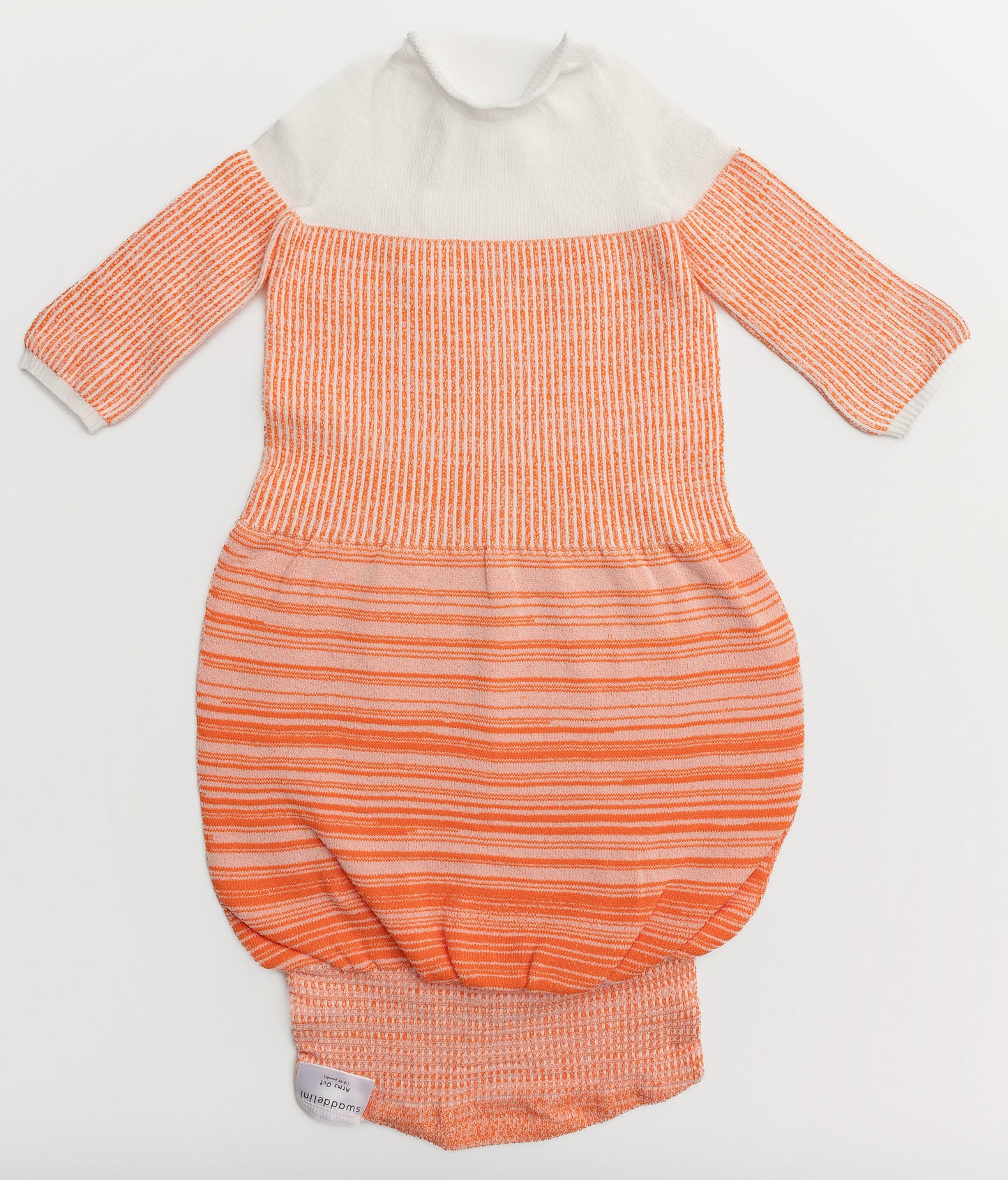 A toddler swaddle sack.