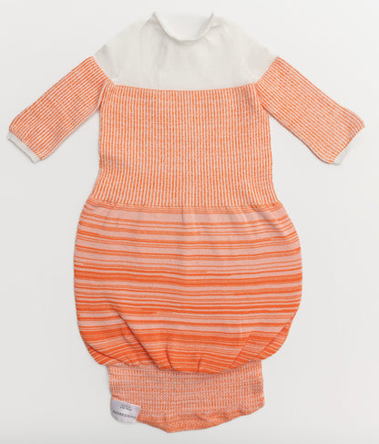 A toddler swaddle sack.