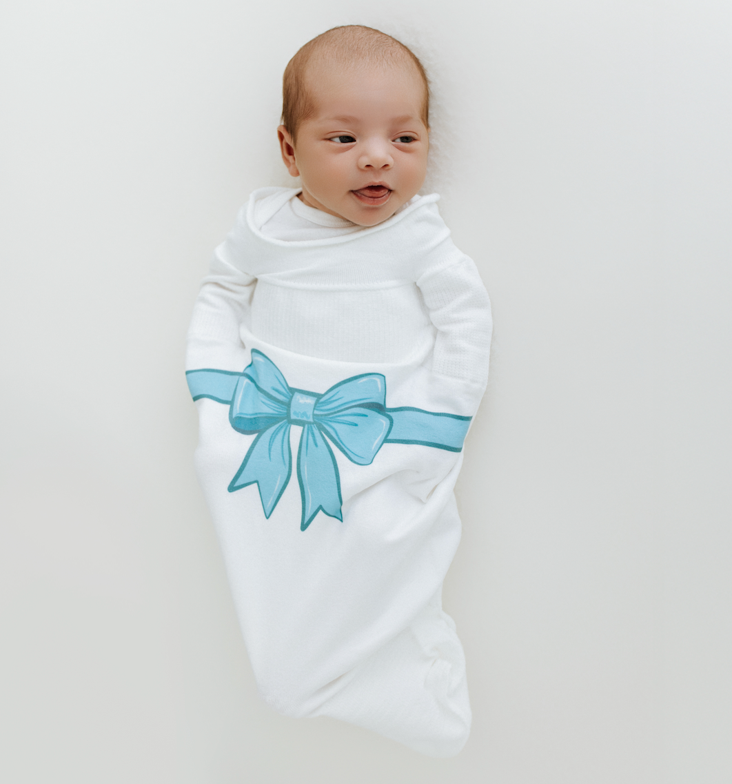 The Gift Swaddle Sleep Sack (Blue)