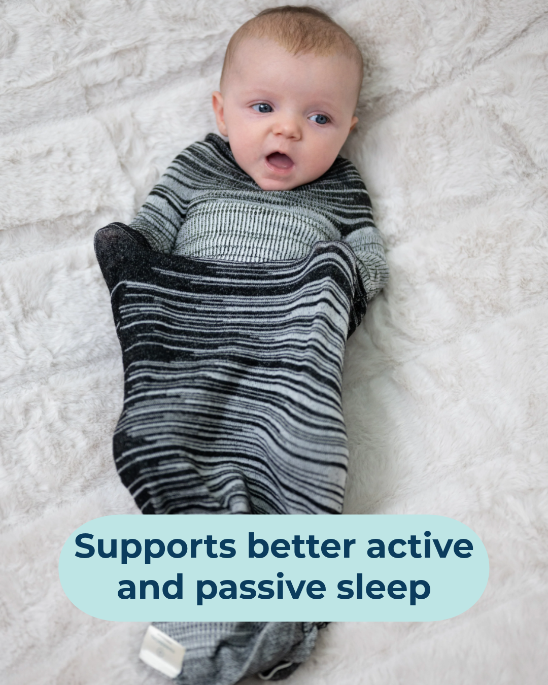 Black Swaddle Sleep Sack