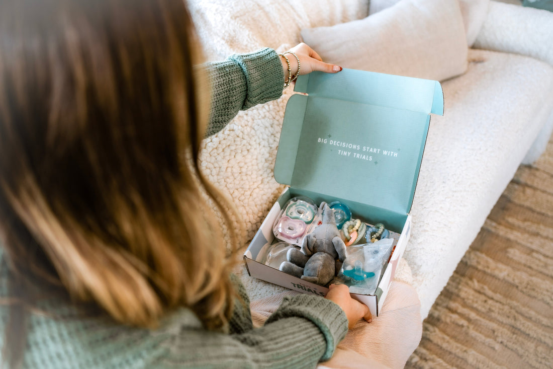 How to get the right baby stuff before you meet your baby: Tiny Trials