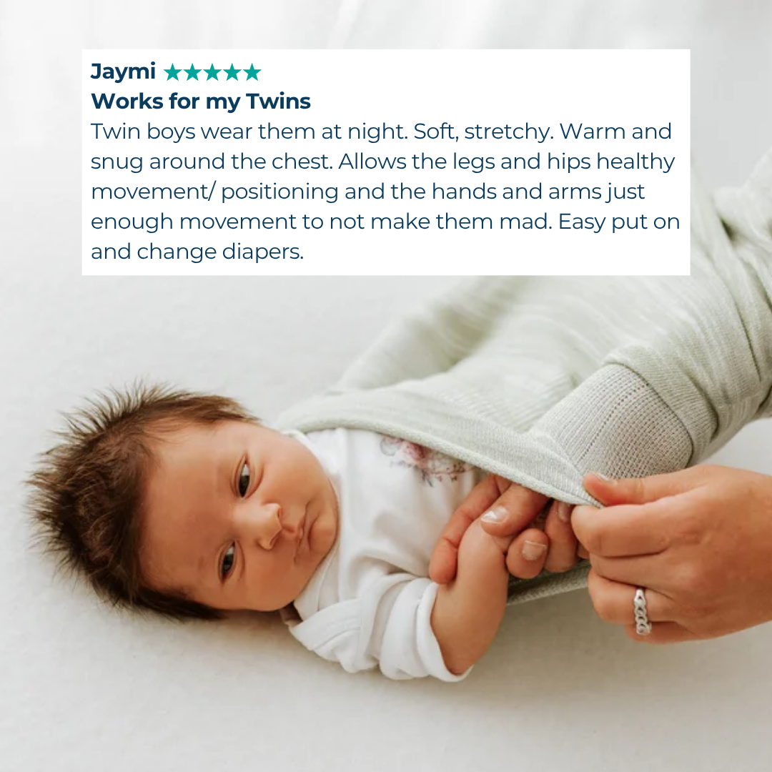 Bamboo Blend Mint Swaddle Sleep Sack