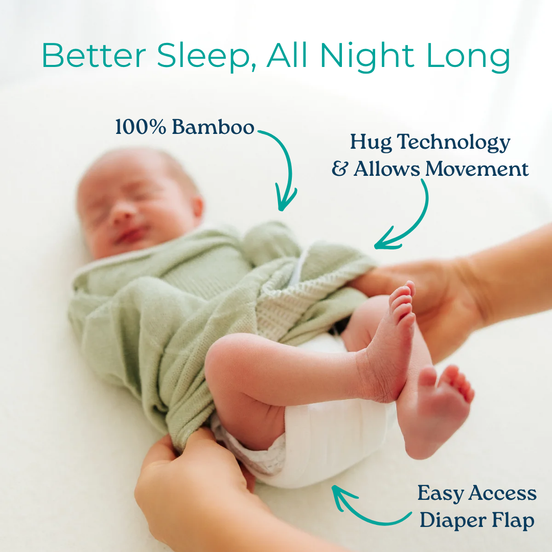 Bamboo Pure Mint Swaddle Sleep Sack