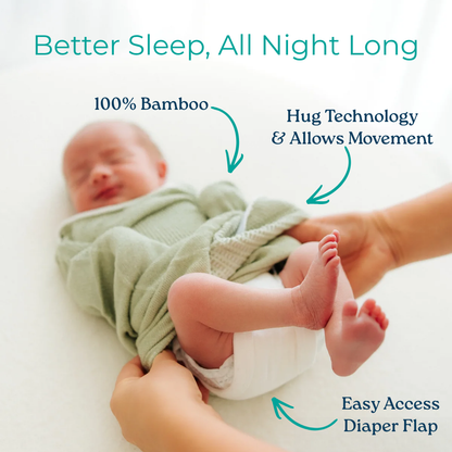 Bamboo Pure Mint Swaddle Sleep Sack