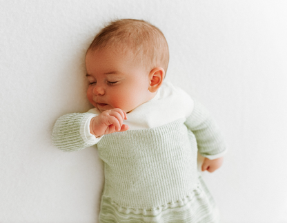 Bamboo Mint Arms Out™ Long Sleeve Sleep Sack