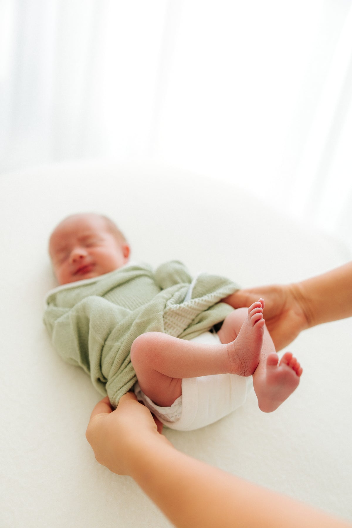 Bamboo Pure Mint Swaddle Sleep Sack