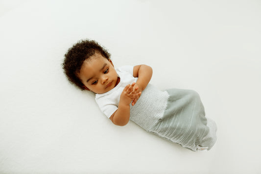 Grey Arms Out™ Short Sleeve Sleep Sack