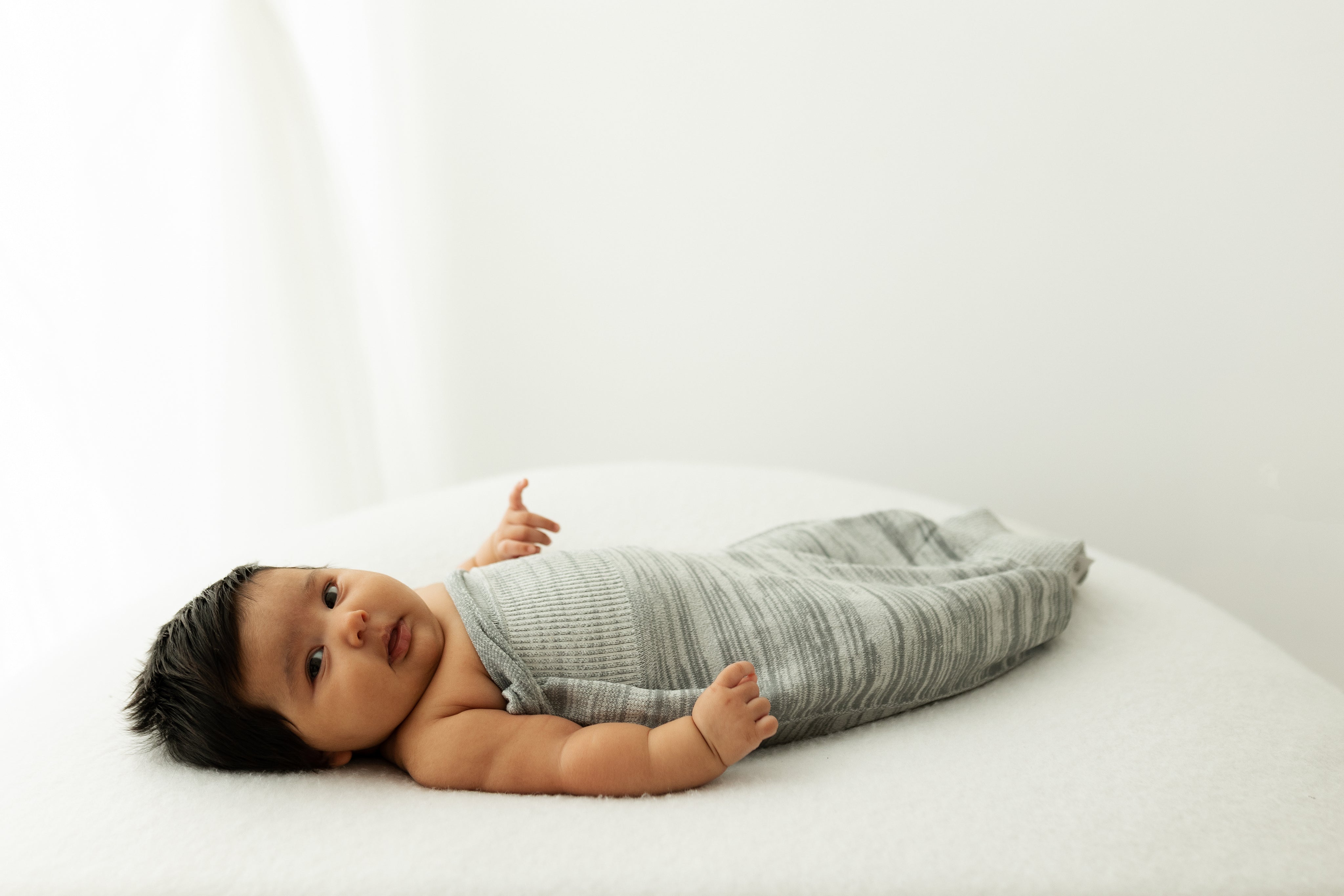 Grey Swaddle Sleep Sack Swaddelini