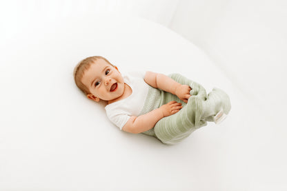 Bamboo Mint Arms Out™ Short Sleeve Sleep Sack