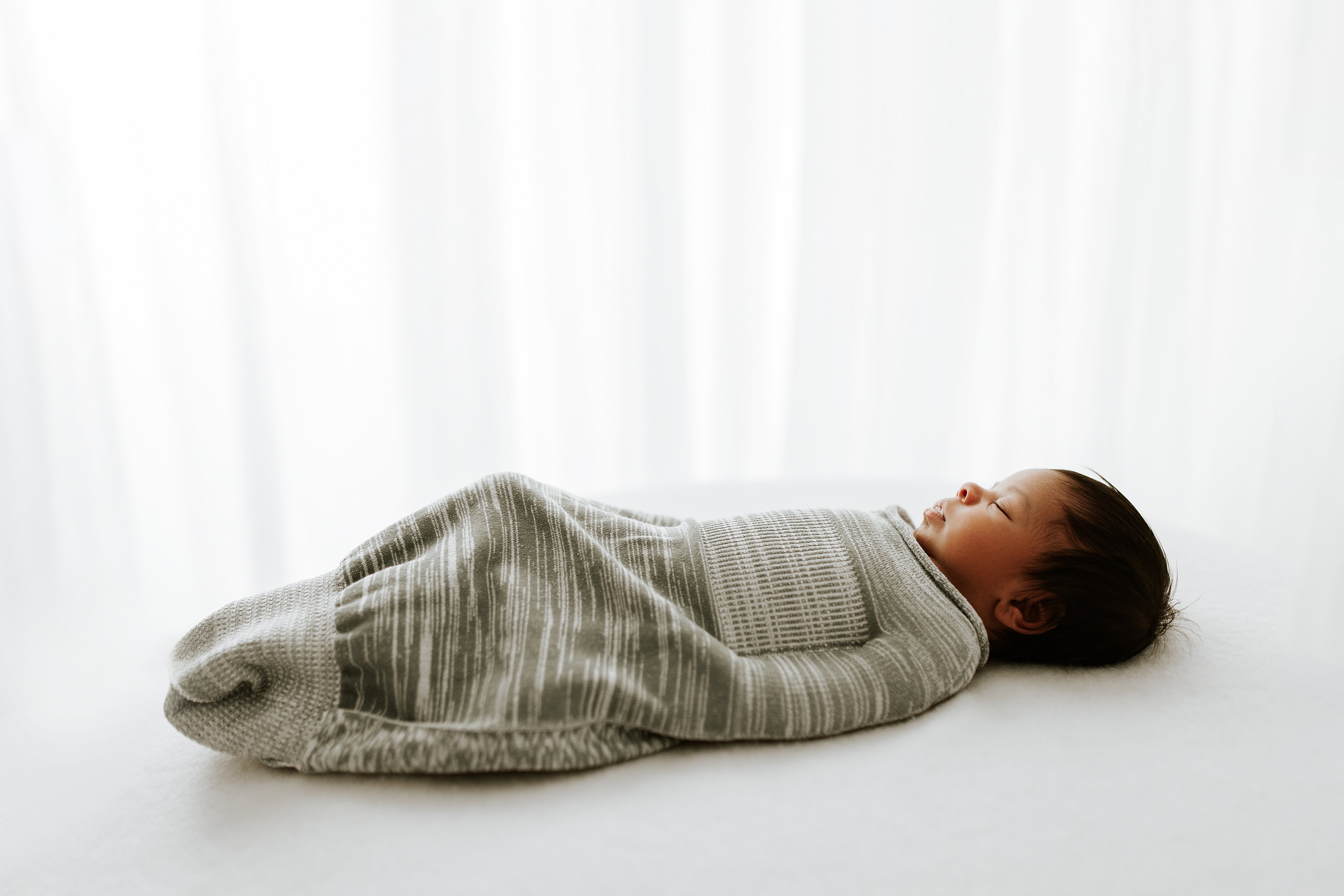 Grey Swaddle Sleep Sack Swaddelini