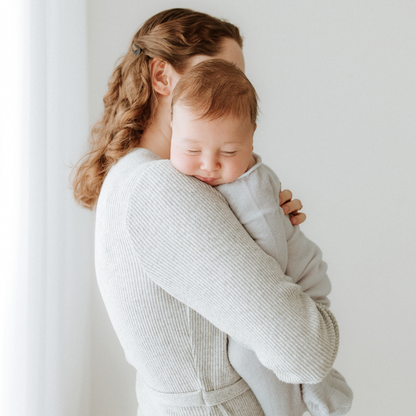 Wool Frost Grey Swaddle Sleep Sack