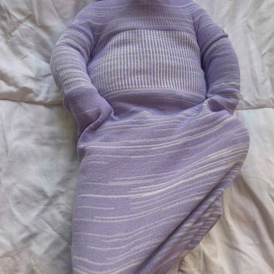 lavender swaddle safe mobility swaddle