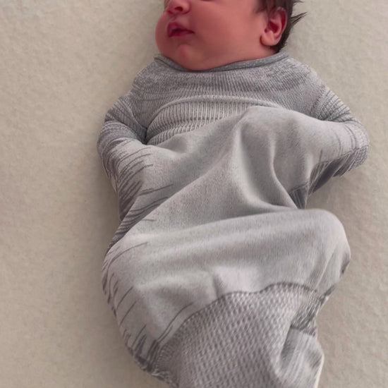 grey swaddle safe mobility swaddle