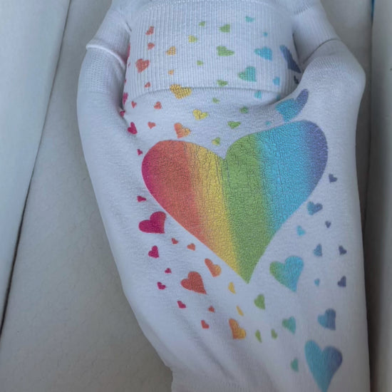 rainbow baby swaddle safe mobility swaddle