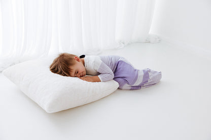 lavender arms up sleep sack seamless for toddler