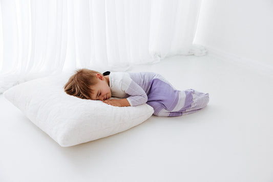 lavender arms up sleep sack seamless for toddler
