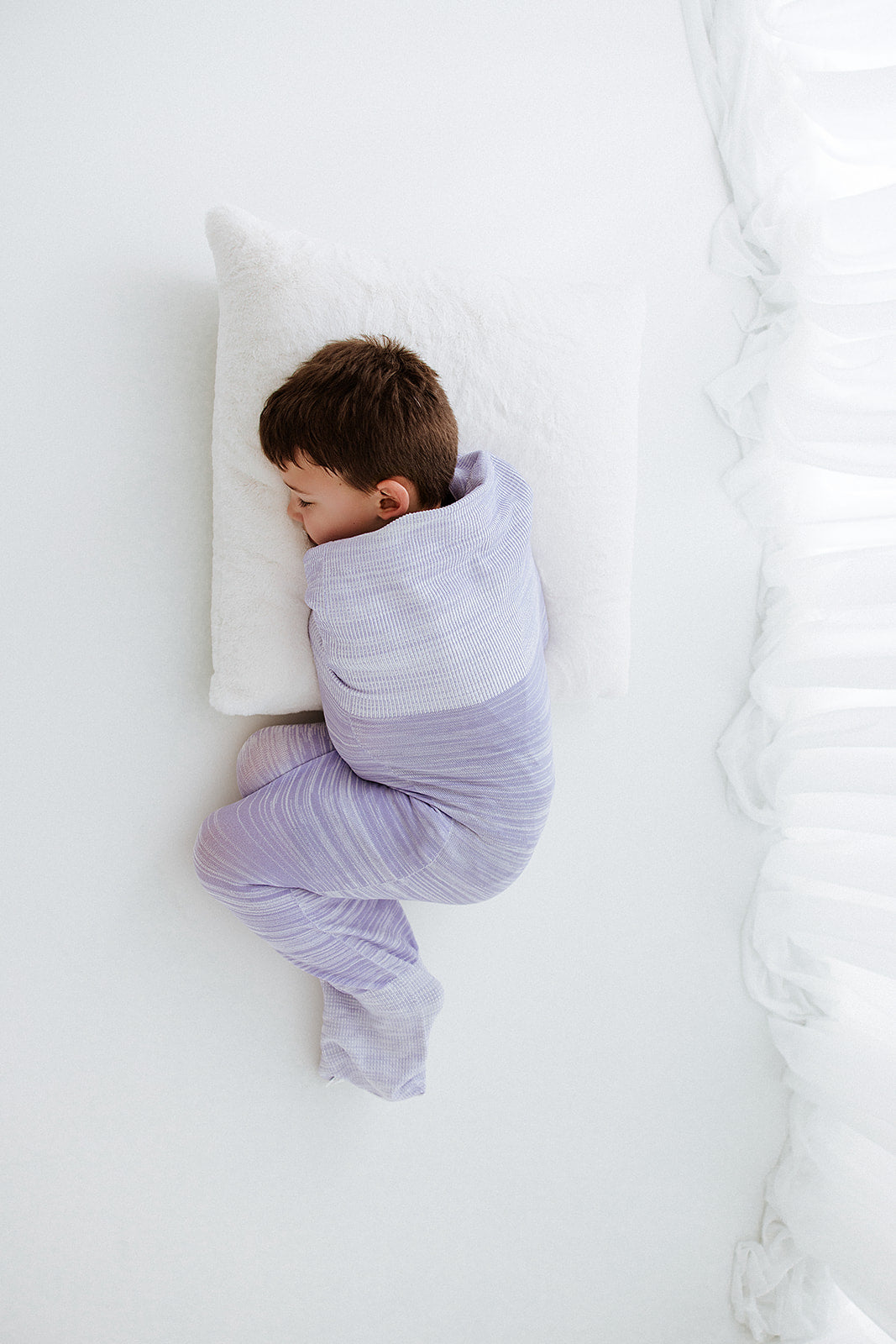 passive compression sleep sack for sensory sensitive child